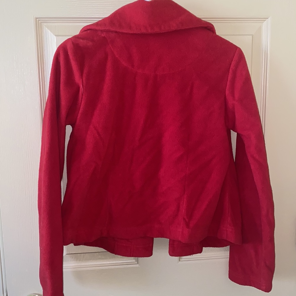 Red Sweater Jacket - Picture 3 of 3